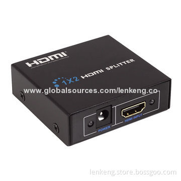 HDMI Splitter, Supports VGA, SVGA, XGA, UXGA Modes, Deep Color